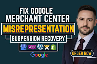 fix google merchant center gmc suspension misrepresentation gtin and feed issues