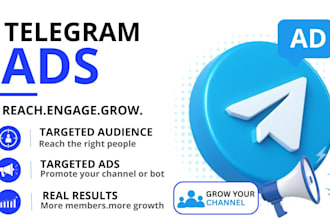 fix telegram ads, set up telegram ads campaign and boost channel growth