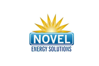 create eco friendly logo for novel energy solutions