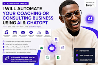 automate your coaching or consulting business using ai and chatgpt