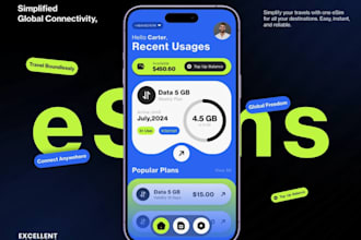 build esim provider app, temp number app, virtual phone number app, provider API
