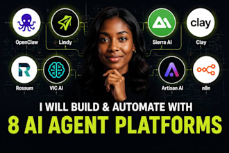 openclaw lindy sierra ai clay rossum vic ai artisan ai n8n decagon ai agent