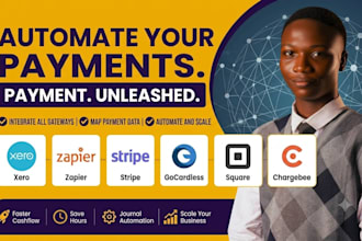 do xero integration zapier stripe gocardless square chargebee payment automation