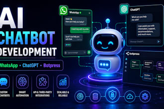 develop custom ai chatbot whatsapp chatbot chatgpt ai botpress custom chatbot