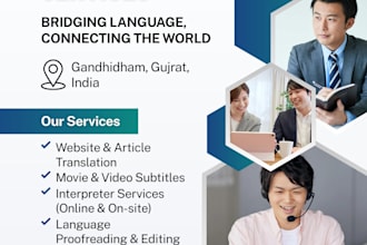 proofread and edit your english, gujarati, and hindi documents