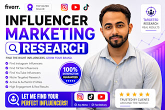 do influencer research for instagram tiktok youtube