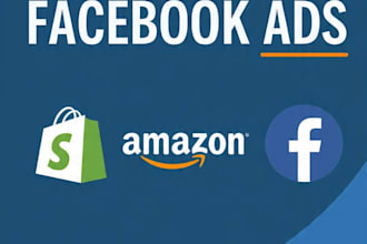 setup shopify store,amazon ppc and run facebook ads