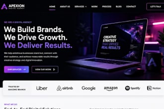 create wix digital agency website creative agency marketing agency website
