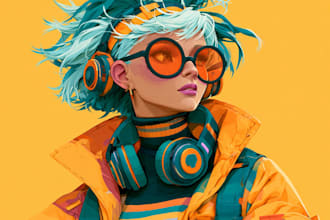 draw digital illustrations for you