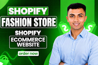 design a shopify fashion store for clothing and apparel brands