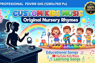 sing original kids music nursery rhymes educational children songs and lullabies