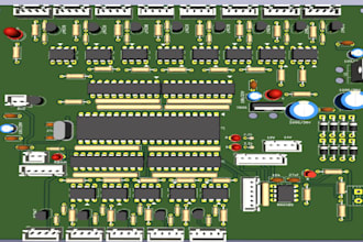 design esp32, stm32, arduino embedded hardware pcb 8051