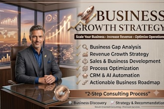 create a business growth strategy to increase your revenue
