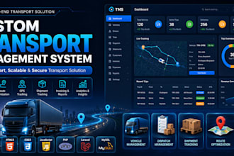 build a custom transport and fleet management system