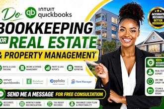 do quickbooks bookkeeping for real estate and rental property owners