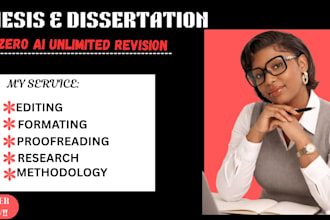 meticulously proofread, edit and format your phd thesis and dissertation