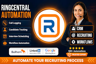 ringcentral bullhorn linkedin recruiter google workspace recruiting automation