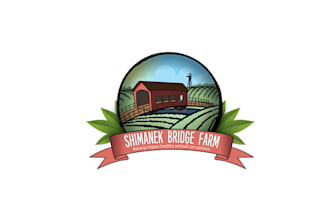 design existing amazing family farm logo