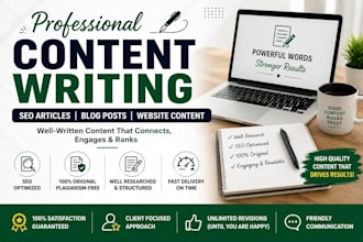 write SEO blog posts and articles in english and hindi