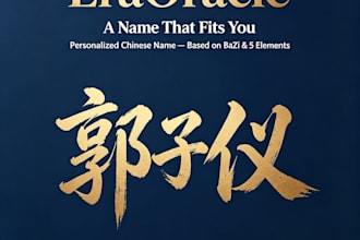 give you a personalized chinese name based on ancient wisdom