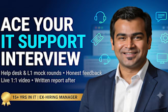 be your it support and help desk interview prep coach