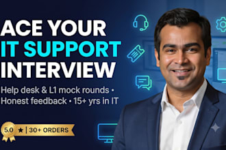 be your it support and help desk interview prep coach