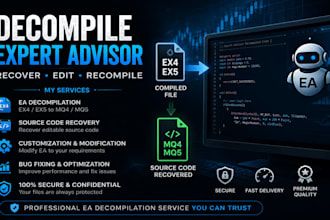 decompile ea file, forex ea, crack ea, source code