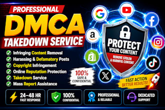 do mass report for facebook, instagram, tiktok and will remove harassing content