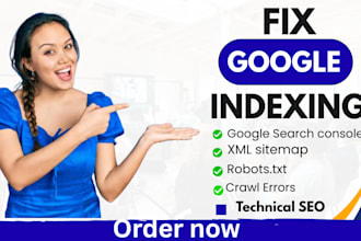 fix google search console indexing issues, XML sitemap and robots txt