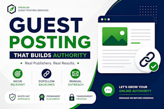 provide guest posting on real authority websites