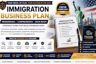 write uscis compliant immigration business plans for e2 visa applications