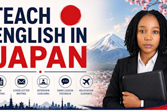 help you apply for english teaching jobs in japan
