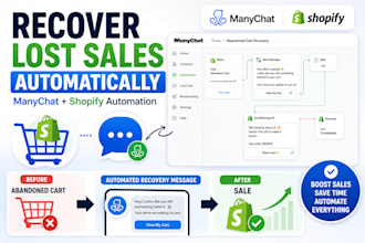 automate your shopify store and business workflows, manychat, zapier, make, n8n