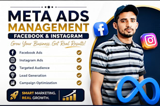 be your expert meta ads manager for facebook and instagram
