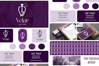craft feminine luxury brand identity kit, visual style guide, brand board design