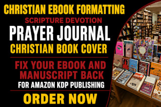 christian ebook formatting for kindle KDP paperback epub