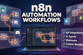 build n8n automation workflow and ai automation