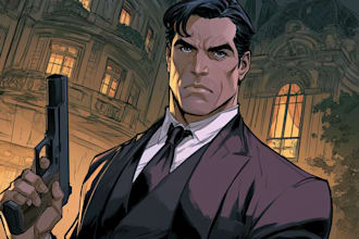 draw comic book illustration