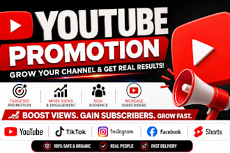 do organic youtube video promotion for channel growth