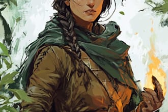 character art and dnd character art