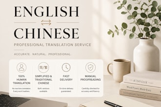 professionally translate english to chinese