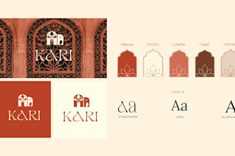 design a modern logo and brand identity