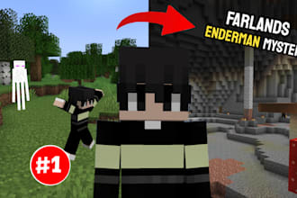 create eye catching thumbnail for minecraft videos for youtube