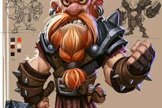 draw your rpg 2d game character design