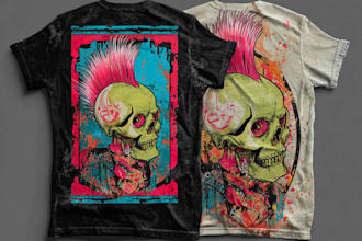 do t shirt design and graphic t shirt design