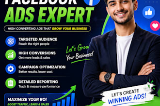 be your meta ads expert for leads and sales