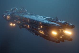 do sci fi spaceship design