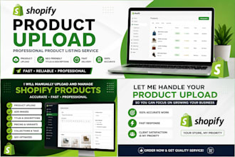 create shopify store and upload winning products