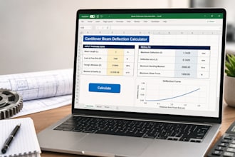 build custom excel calculators for engineering designs