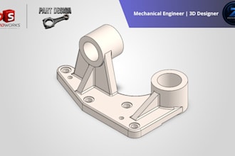 create 3d mechanical model using solidwork